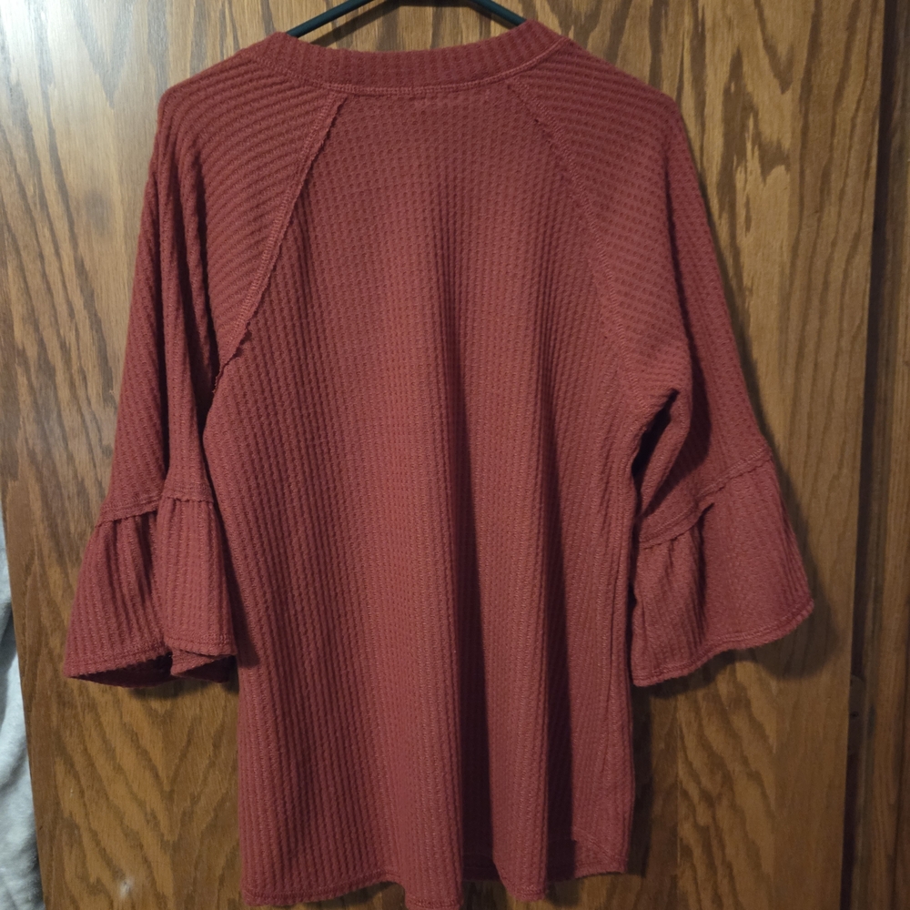 Women's Rust Top - Picture 4 of 4